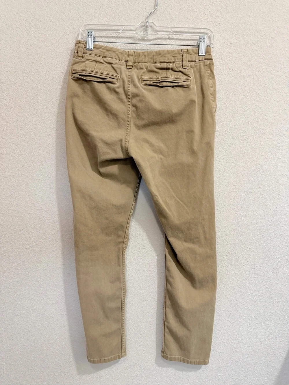 Hawker Rye Men's Tailored Chino Pants in Khaki 28X30